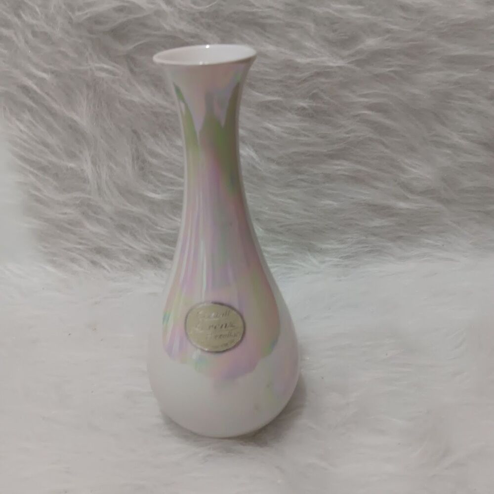 VINTAGE METZLER & ORTLOFF PORCELAIN BUD VASE LEIPZIG OPERNHAUS